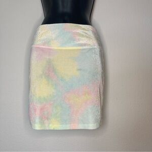 Pastel Tie-Dye Skirt